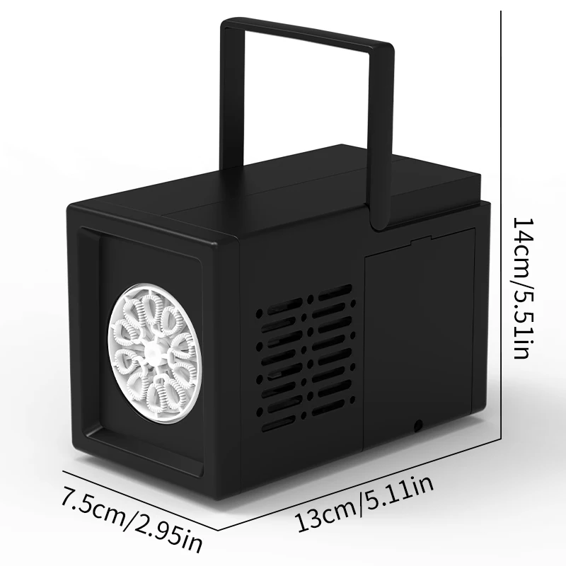 Macchina della bolla dei fuochi d\'artificio della fase della macchina della bolla di 10 fori senza batteria e acqua della bolla