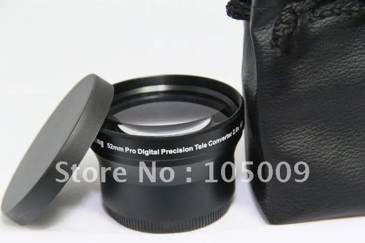 2.0x 52mm TELE Telephoto LENS for 52 mm DSLR/SLR Digital Camera