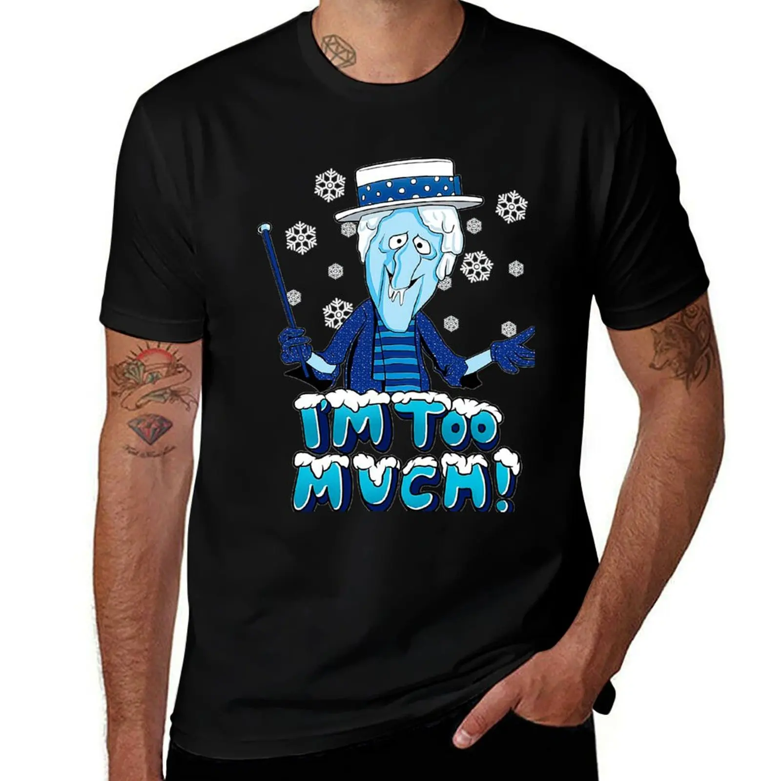 Claymation Snow Miser Heat Gift For Fans T-Shirt Summer Holiday Casual Tee T-Shirt