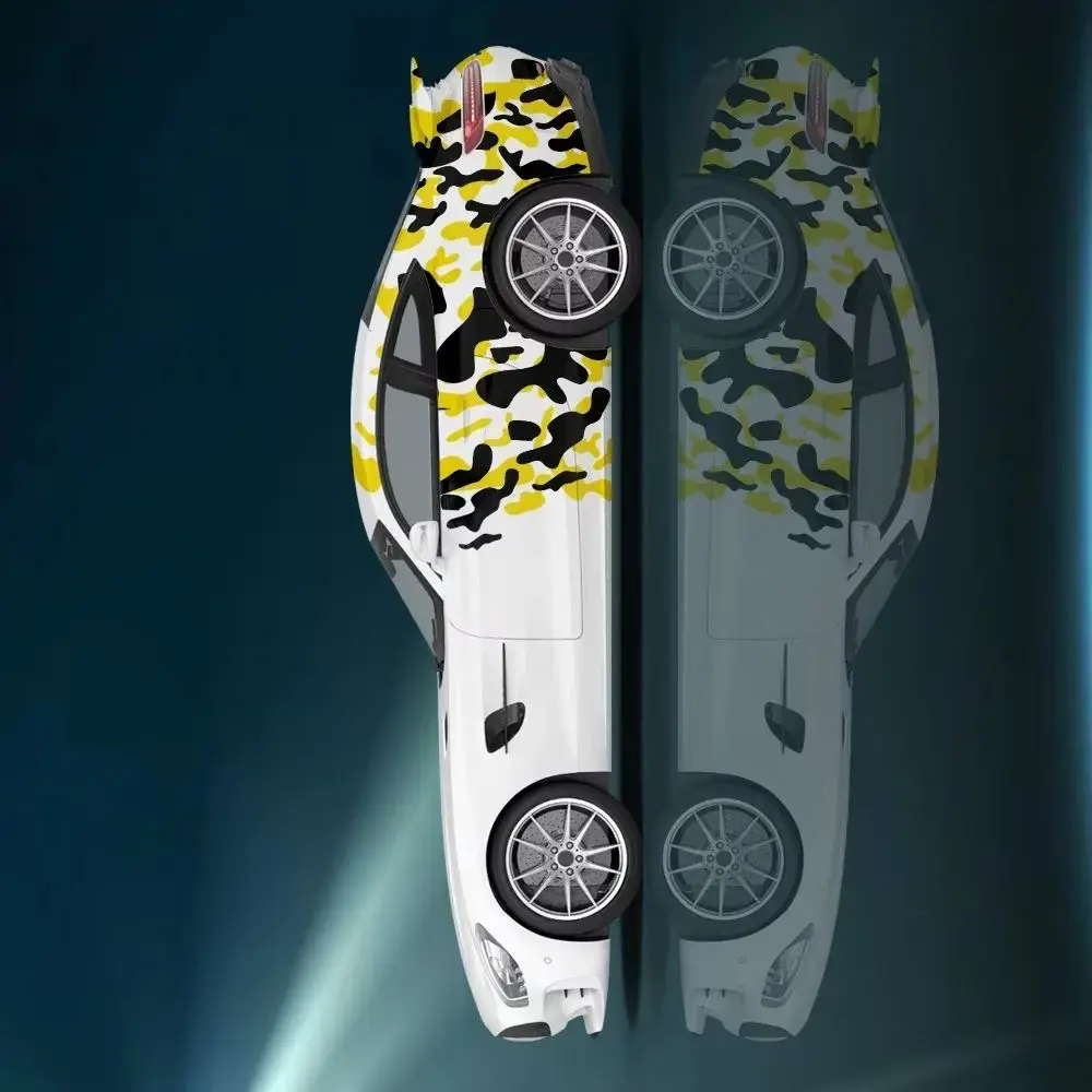 

Camouflage body side stickers racing full color decals universal vinyl self-adhesive decorative accessories painting car decals