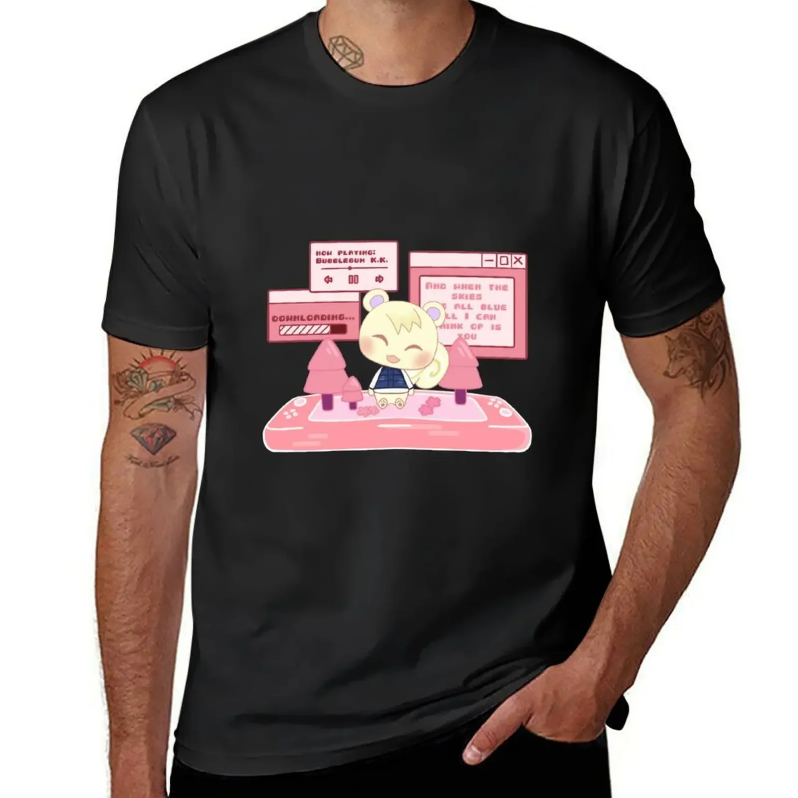 Bubblegum K.K. By Marshal T-Shirt vintage anime stuff blacks vintage anime shirt men tshirt