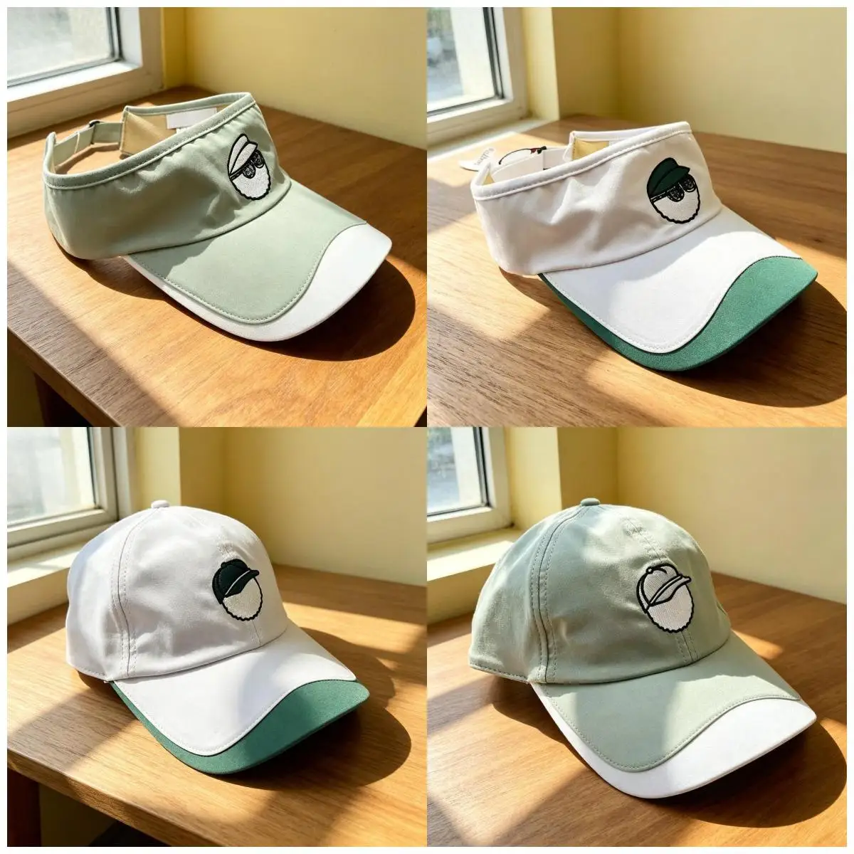 

Lightweight Thin Breathable Golf Sun Visor, Unisex Baseball Cap for Outdoor Sports Daily Use