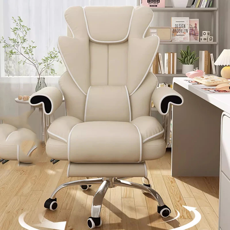 Free Shipping Design Office Chair Roller Ergonomic Modern Massage Ccomfortable Work Chair Cheap Nordic Silla Gamer Furnitures