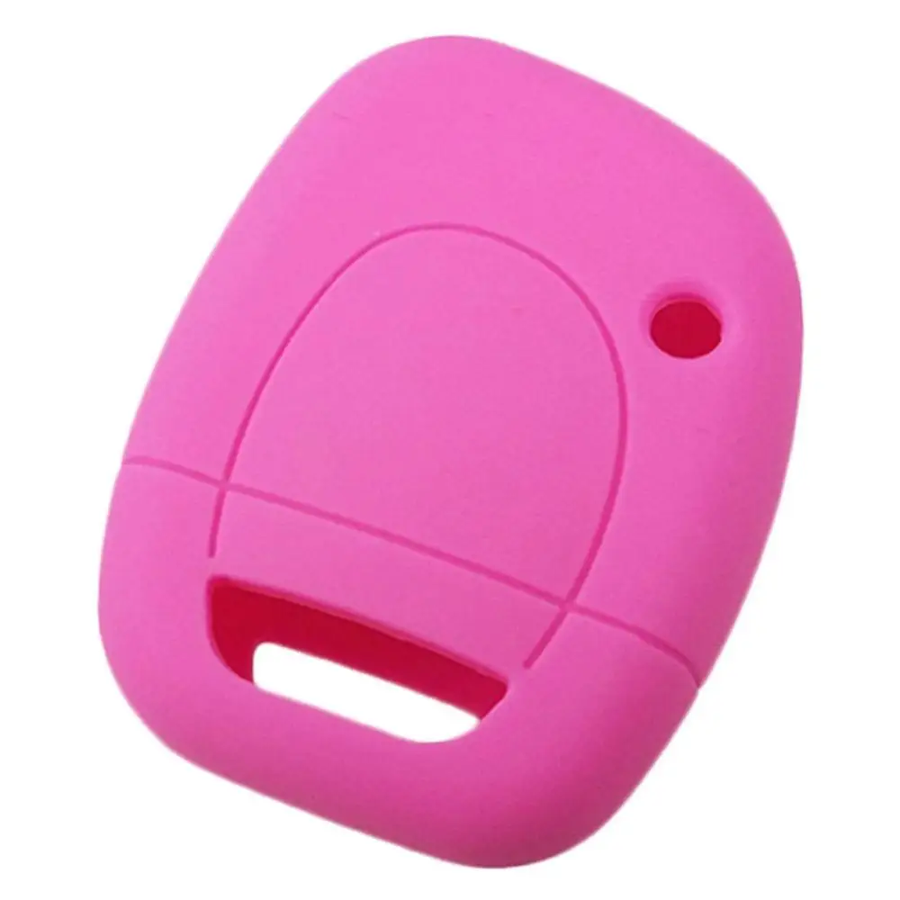 1 Button Silicone Car Key Cover Remote Shell Case Fob Cover for Renault Twingo/Clio/Kangoo/Master