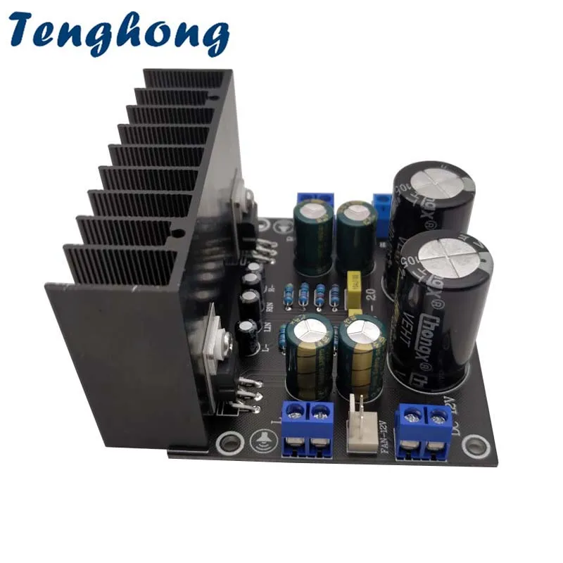 

Плата усилителя мощности Tenghong TDA2003, 10 Вт*2, 2.0, двухканальный звуковой усилитель, DC12V, для домашнего кинотеатра, 1 шт.