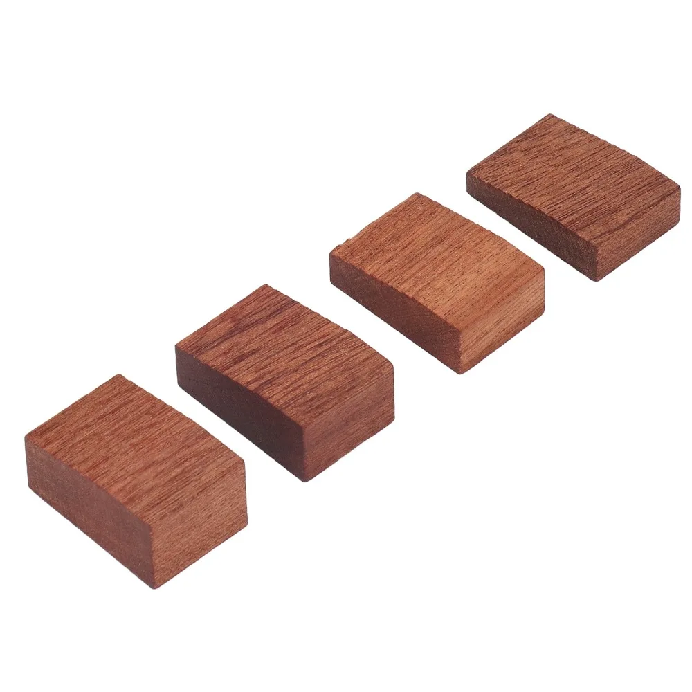 4 Sizes Floyd Rose Floating Tremolo Set Up Blocks Mahogany Mahogany Color Floating Tremolo Stopper Tremolo Trem Wedge