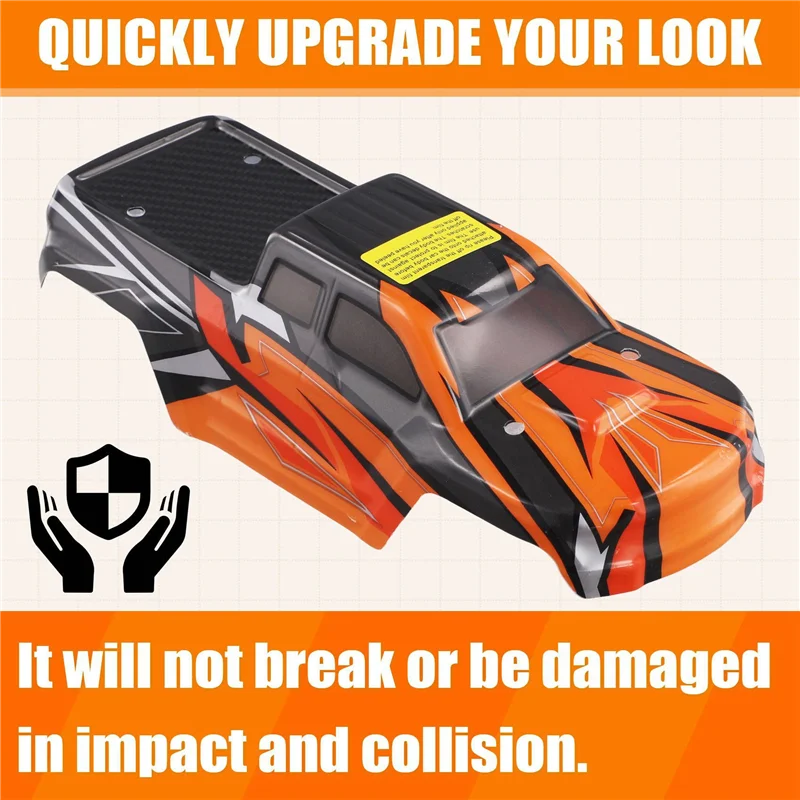 AS95-2X для HBX 16889 16889A 16890 16890A SG1601 SG1602 Корпус кузова автомобиля на радиоуправлении и наклейка B004-INV 1/16 Запчасти для радиоуправляемого автомобиля C