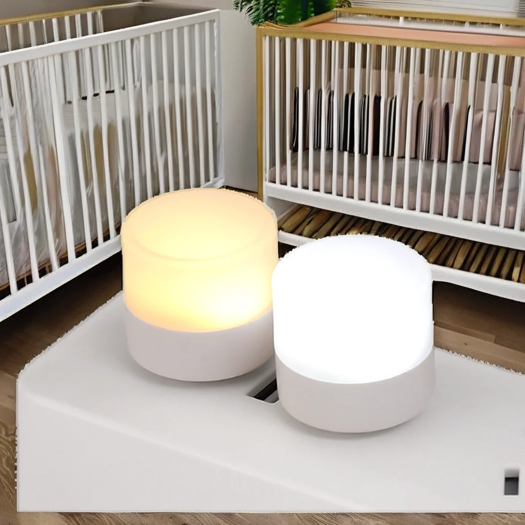 Modern Design Cordless LED Night Light Smart Baby Soft Dimming Touch Lamp Battery Powered Cute Portable Suitable for Cars - Image 2