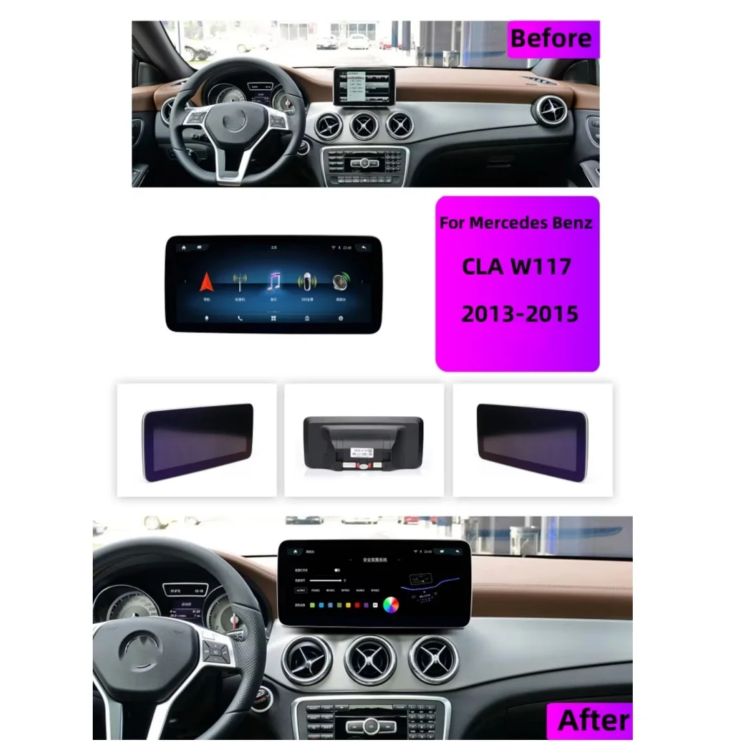 

Android For Mercedes Benz CLA-Class C117 2013-2015 Car Video Player Radio GPS Navigation Stereo Multimedia Head Unit Screen