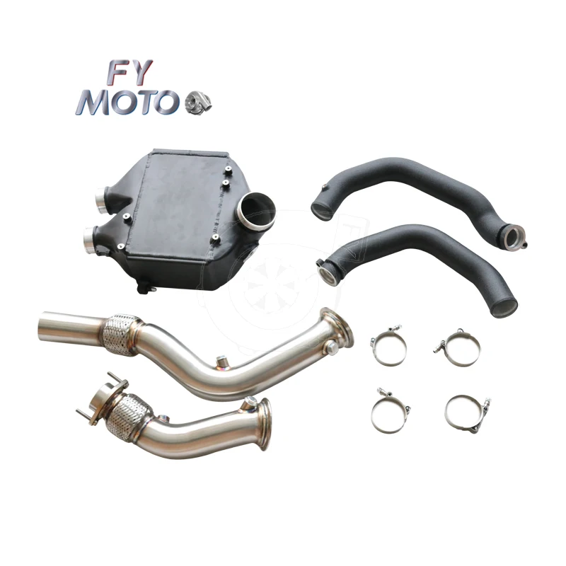 

M PERFORMANCE Intercooler + Downpipe + Chargepipe for BMW M3 M4 S55 F80 F81 F82 F83