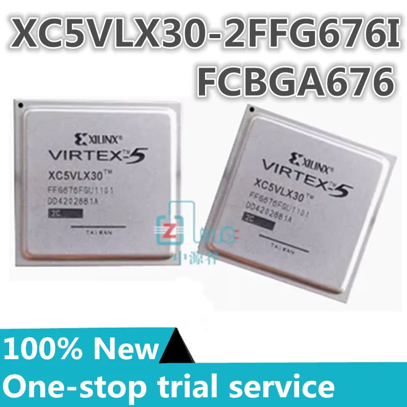 

1-20PCS %New original stock XC5VLX30-2FFG676C XC5VLX30-2FFG676I XC5VLX30 FCBGA676 Programmable Logic Devices (CPLD/FPGA)