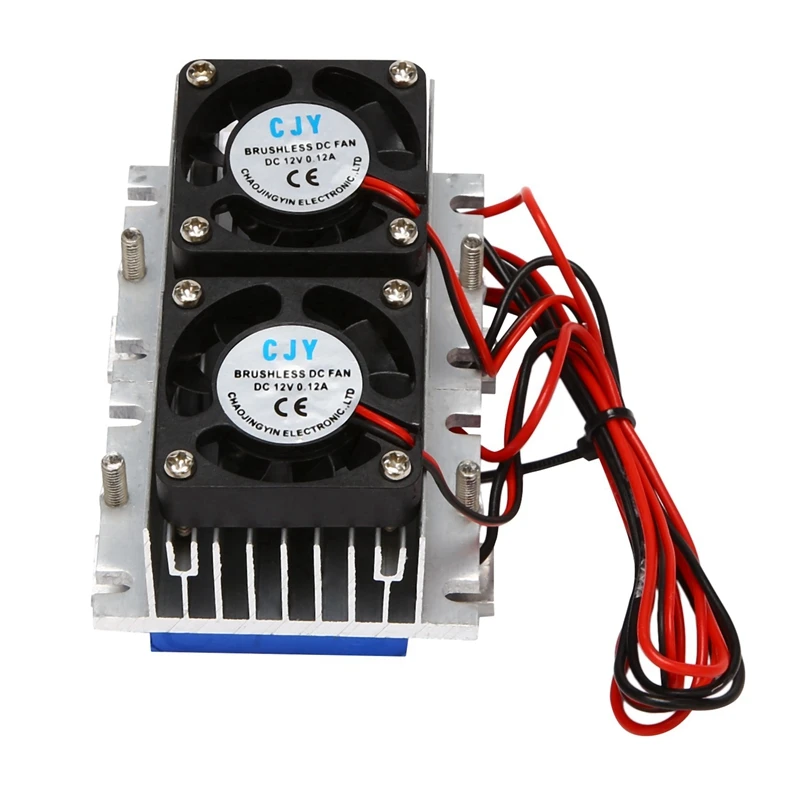 ร้อน! เทอร์โมอิเล็กทริก3X 144W เครื่องทำความเย็น Peltier 12V ของตกแต่งงานปาร์ตี้ระบบระบายความร้อนเครื่องปรับอากาศเซมิคอนดักเตอร์