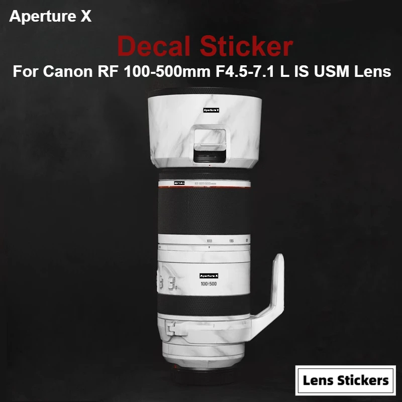 

For Canon RF 100-500mm F4.5-7.1 L IS USM Lens Sticker Protective Skin Decal Film Anti-Scratch Protector Coat RF100-500
