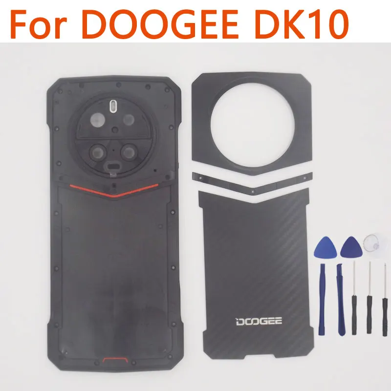 Новая оригинальная крышка батарейного отсека DOOGEE DK10, нижняя крышка, верхняя крышка, нижняя крышка, декоративный ремень для смартфона DOOGEE DK10