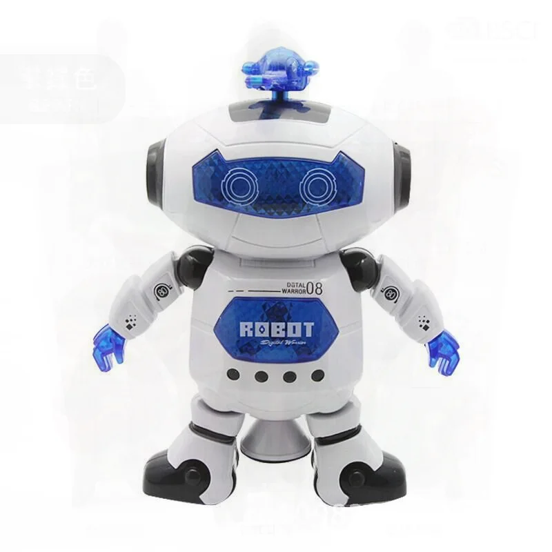 강력한 바람, 전기 조명, 노래 기능을 갖춘 지능형 회전 우주 댄싱 로봇 장난감, 남녀 어린이를 위한 인터랙티브 인형