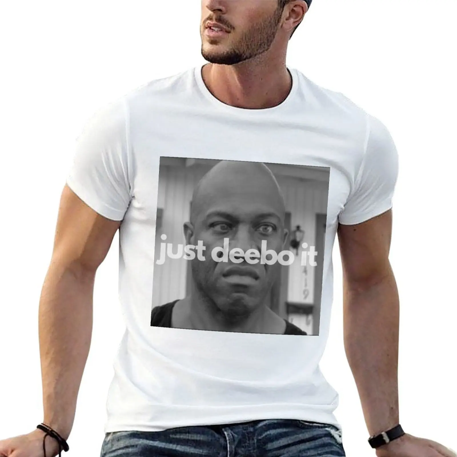 Deebo T-Shirt g man t shirts for men anime t shirts for man anime t shirts oversize T-shirt