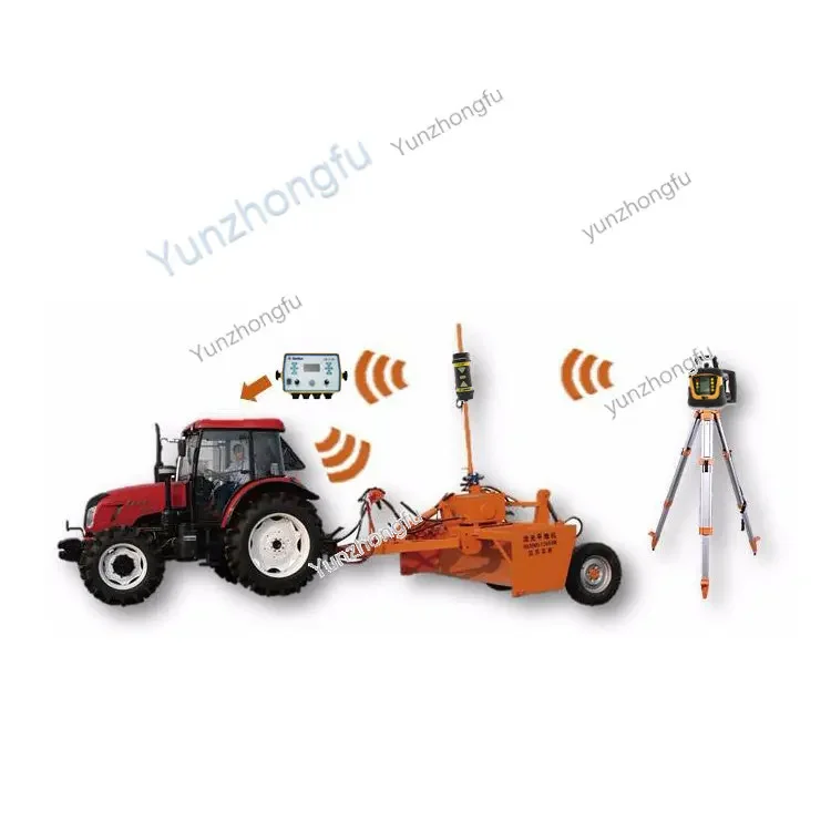 AG808  High Precision  Agriculture Laser Land Leveler System For Tractor cheap price  farming equipment