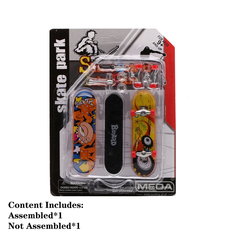 Rollschuhe Roller Finger Skateboard Fahrrad Indoor Hause Spielzeug Für Tech Deck Rampe Veranstaltungsort Kombination Set Kinder – Detail 11