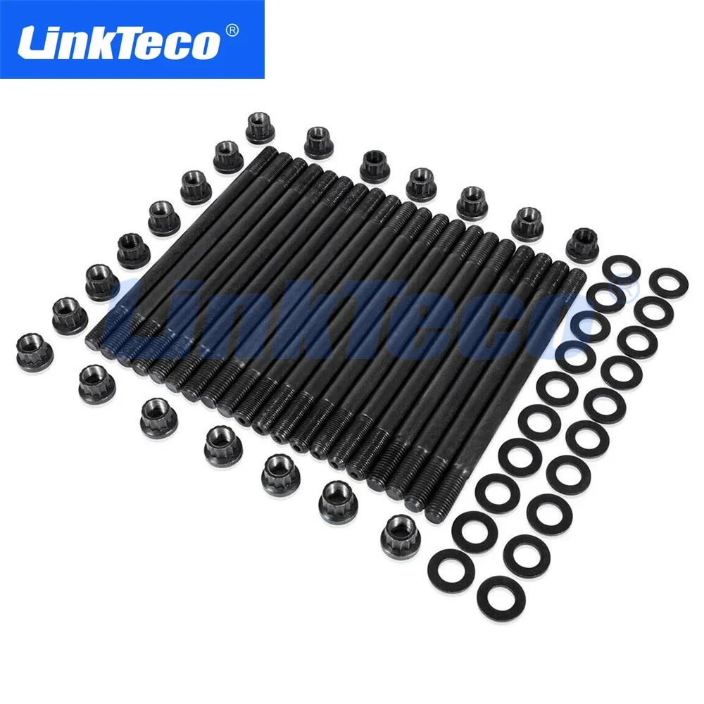 

20Pcs/set Cylinder Head Stud Kit 250-4202 For 2003-2007 Ford 6.0L PowerStroke