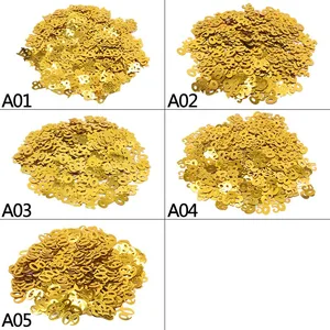 15g/bag Golden 18 30 40 50 60 기념일 생일 파티 장식 생일 테이블 색종이 장식을위한 스팽글 색종이 10 최고의 판매 생일 축하 30- №9