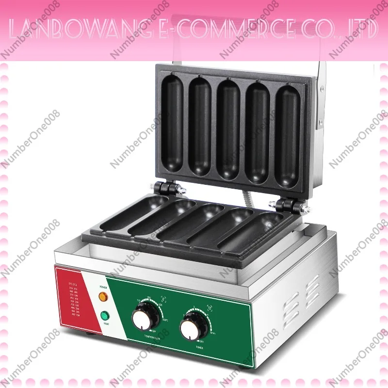 Extended Crispy Milk Stick Machine Hot Dog Sausage Grill Roller Sausage Maker for Street Food Stall Business
