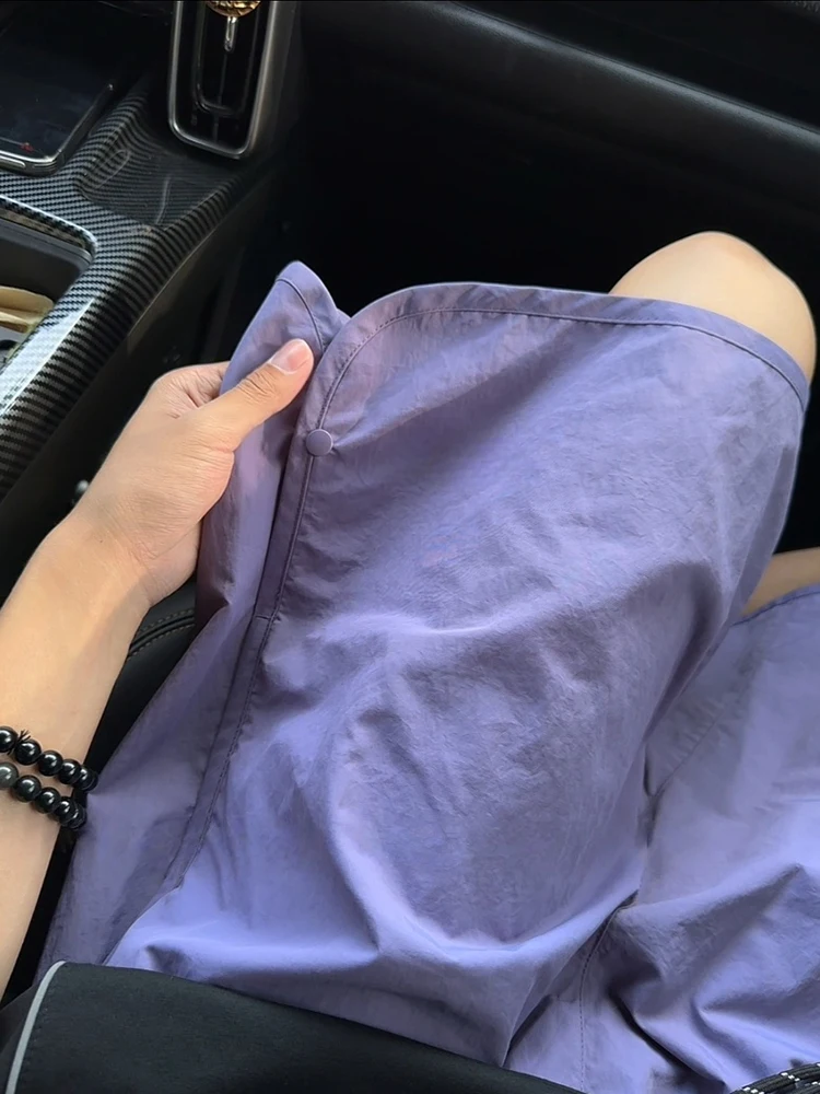 

Женские летние тонкие спортивные шорты из ледяного шелка с защитой от солнца для велоспорта и активного отдыха