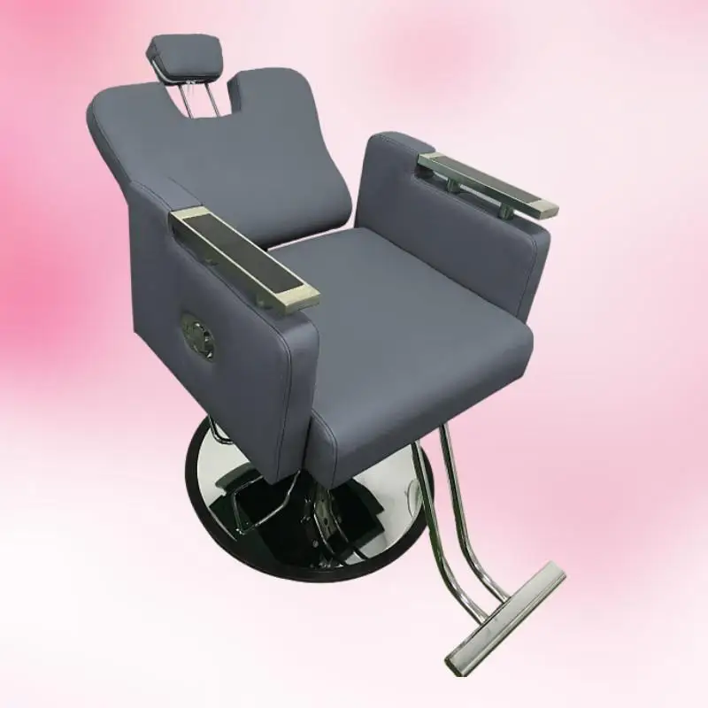 Makeup Hairdressing Barber Chairs Barbershop Hair Salon Hairstylist Adjust Barber Chair Chaise Coiffeuse Beauty Furniture QF50BC