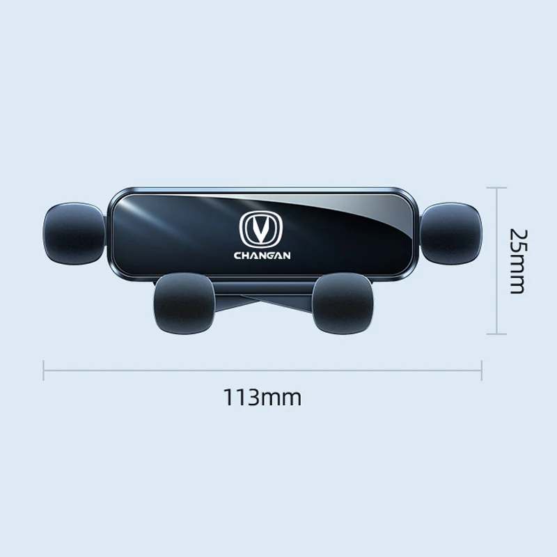 For Chang An Unik Uni k 2021-2023 Car Mobile Phone Holder Central Control Display Screen Mount Gravity Bracket Stand Accessories