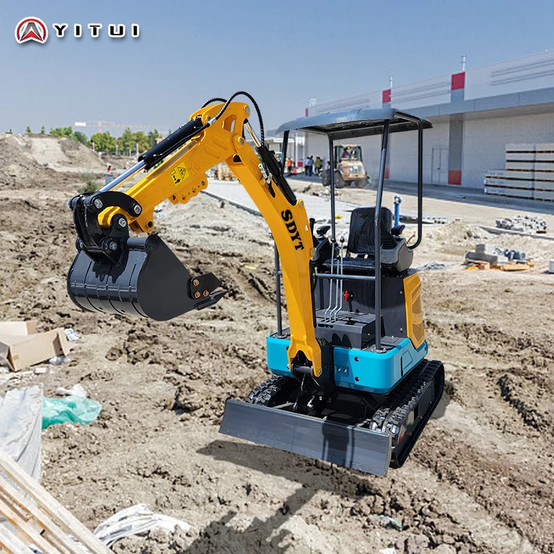 Factory Direct Sales Mini Excavator Of 1.2 Ton Multiscenario Mini Digger Customized With Epa Euro5 Engine Mini Excavator