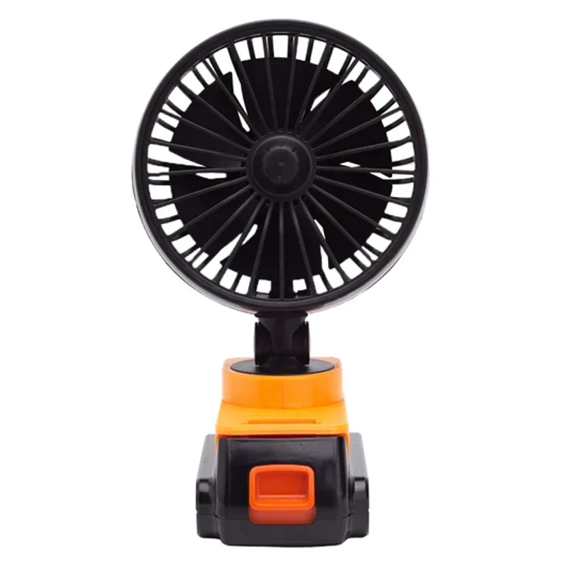 Portable Workshop on-site Camping Fan Cordless Power Tool Suitable for BLACK&DECKER 18/20V Lithium-ion Battery