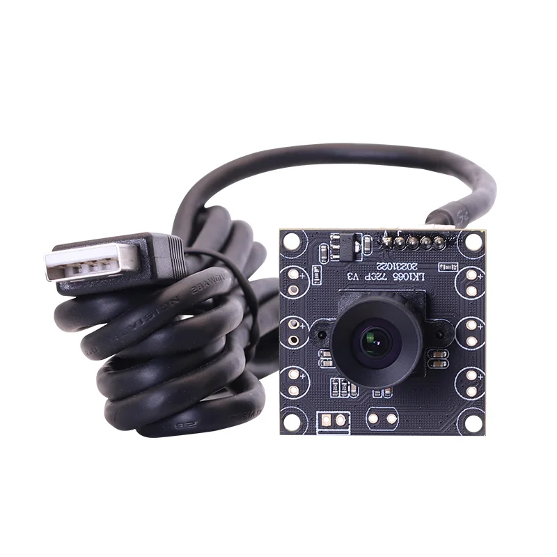 

ZWAK 1MP H65 3 мм 80-градусный USB HD-модуль камеры без искажений с CMOS-сенсором 1/3 дюйма, 30 кадров/с, UVC для видеоконференций