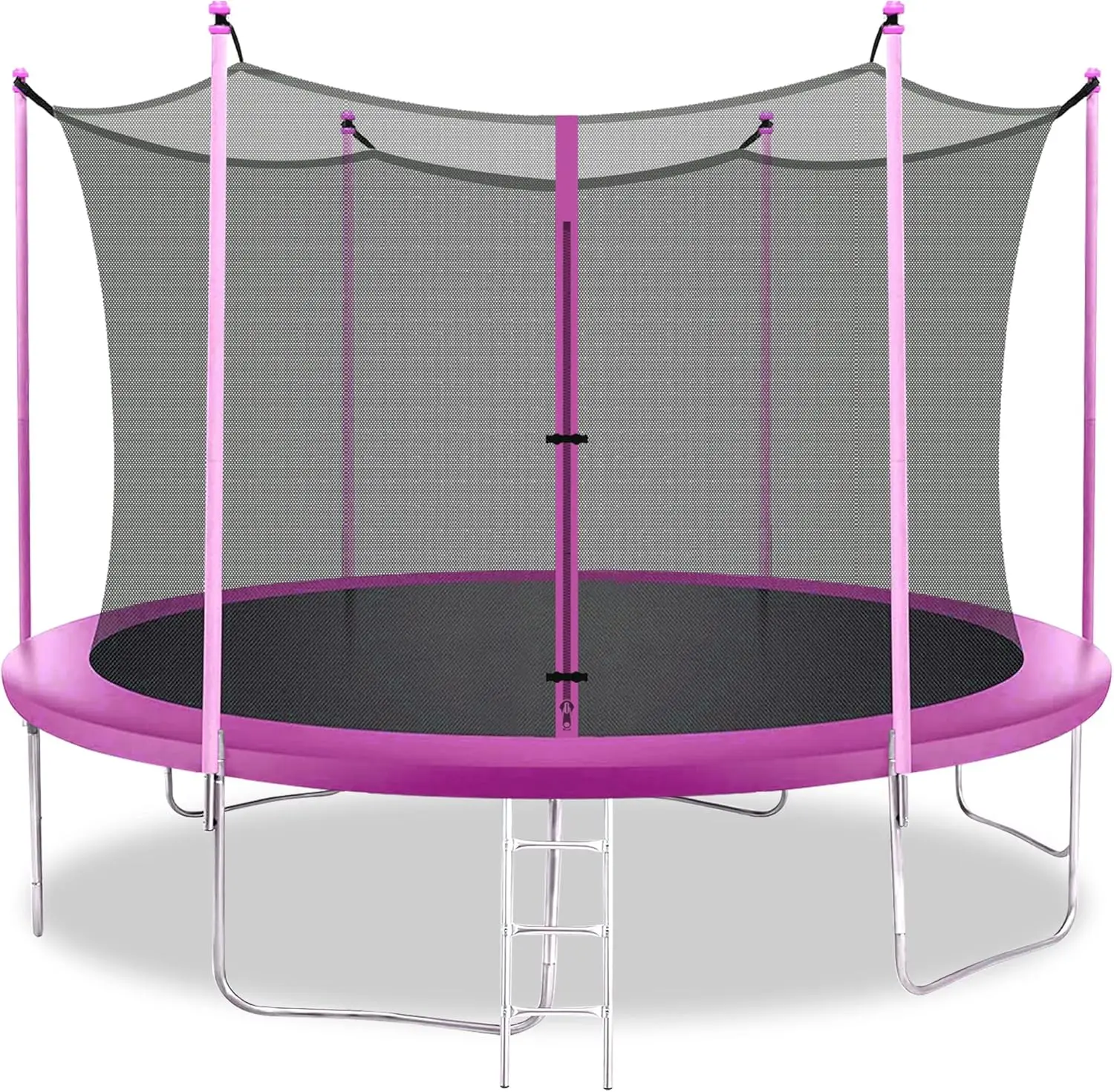 Trampoline with Enclosure Net Outdoor Jump Rectangle Trampoline - ASTM Approved-Combo Bounce Exercise