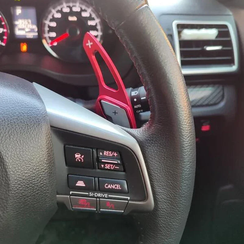Aluminum Steering Wheel Shift Paddle Shifter Extension Cover for Subaru BRZ Forester Impreza WRX Legacy Outback XV Crosstrek - view 2