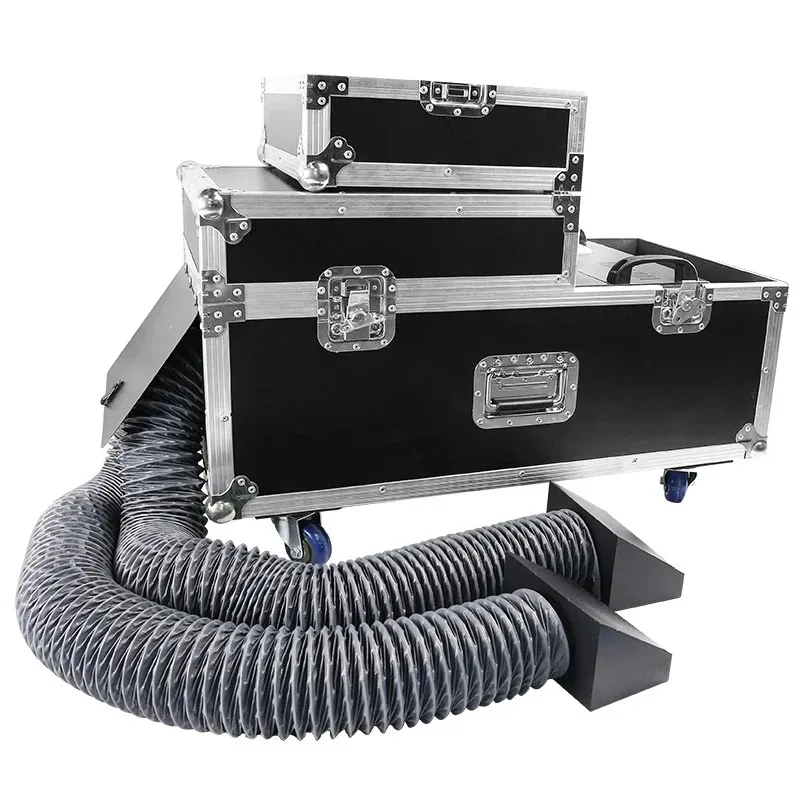 Stage Water Mist Smoke Machine 5000W Low Lying Fog Machine Effect Equipment DMX Remote Control for Wedding DJ Disco Dance Show