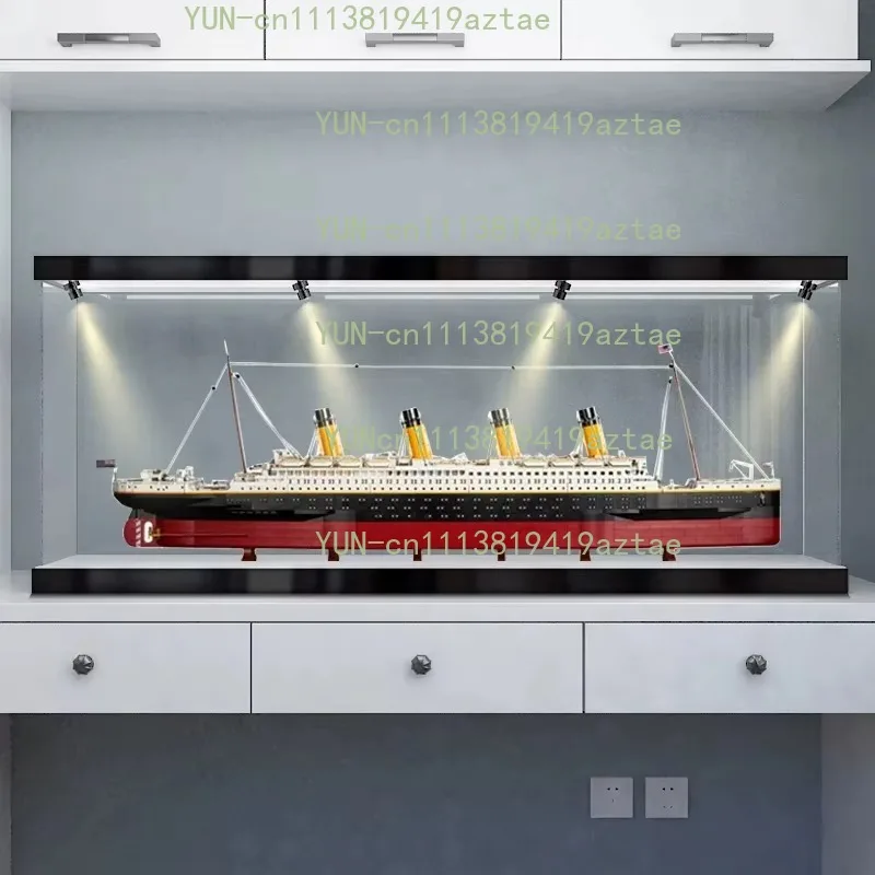 Transparent Acrylic Dust Display Cover For Building Block Model