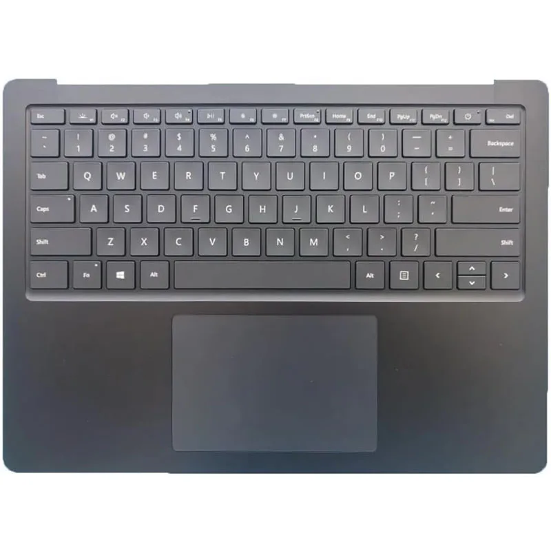 Refurbised Metal Palmrest Keyboard For Microsoft Surface Laptop 3 4 1868 1951 1959 13.5