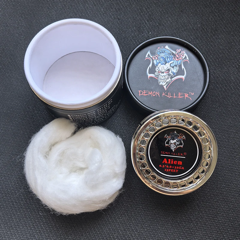 

Flat Alien Clapton Wire 32G 15Feet Heating Wires for RDA RBA Rebuildable Atomizer it can DIY Coil Vape Accessories