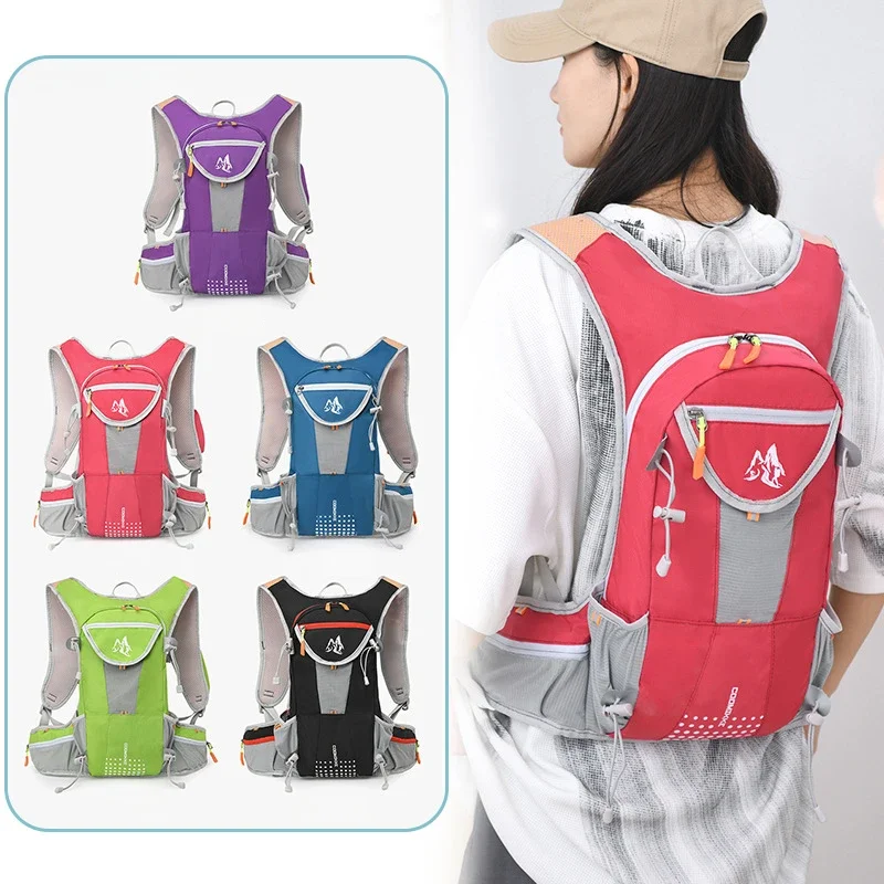 Waterproof Outdoor Hydration Pack Backpack, Lightweight Water Backpack for Men Women,Running Hydration Vest for Outdoor Trail