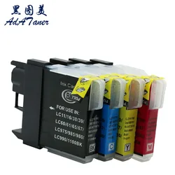 LC11 LC16 LC61 LC60 LC65 LC38 LC 39 LC 61 980 1100 LC-985 InkJet Ink Cartridge For Brother DCP-J140W DCP-145C DCP-165C 185C 195C