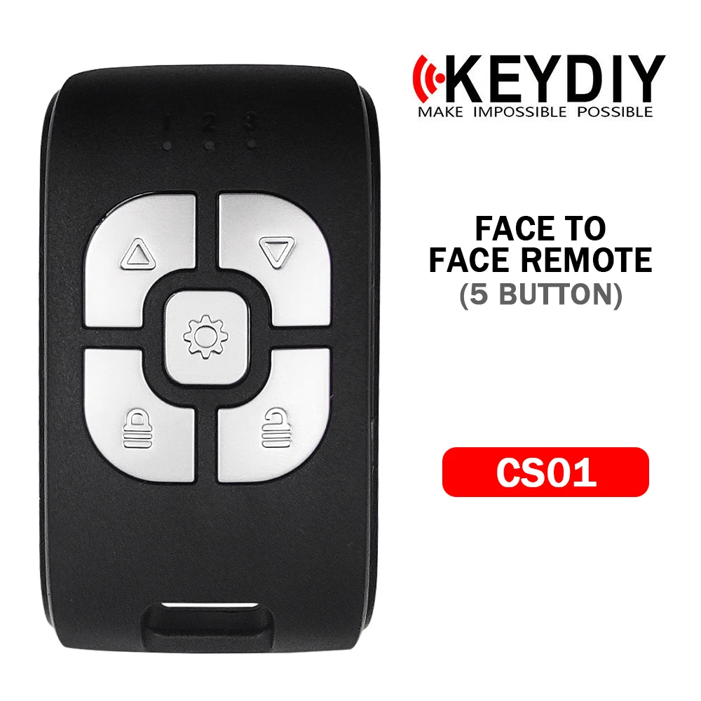 

XRNKEY3pcs Universal KEYDIY KD General Garage Door Remote CS01 Support Rolling/Fixed Code 225-915Mhz By Bluetooth