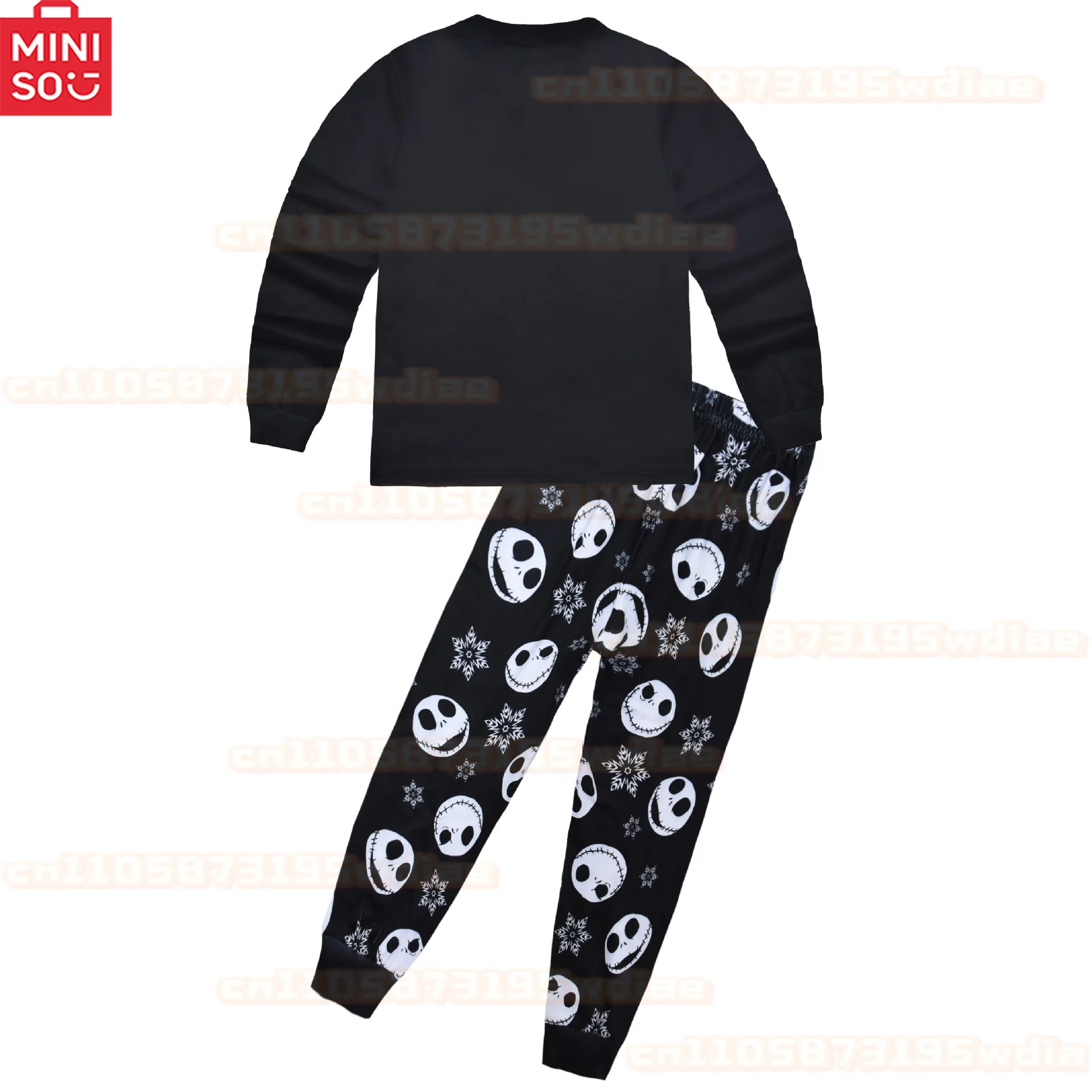 كابوس قبل عيد الميلاد تأثيري جاك Skellington منامة للبنين أزياء كرتونية عيد الهالوين عيد الميلاد ملابس النوم المنزلية