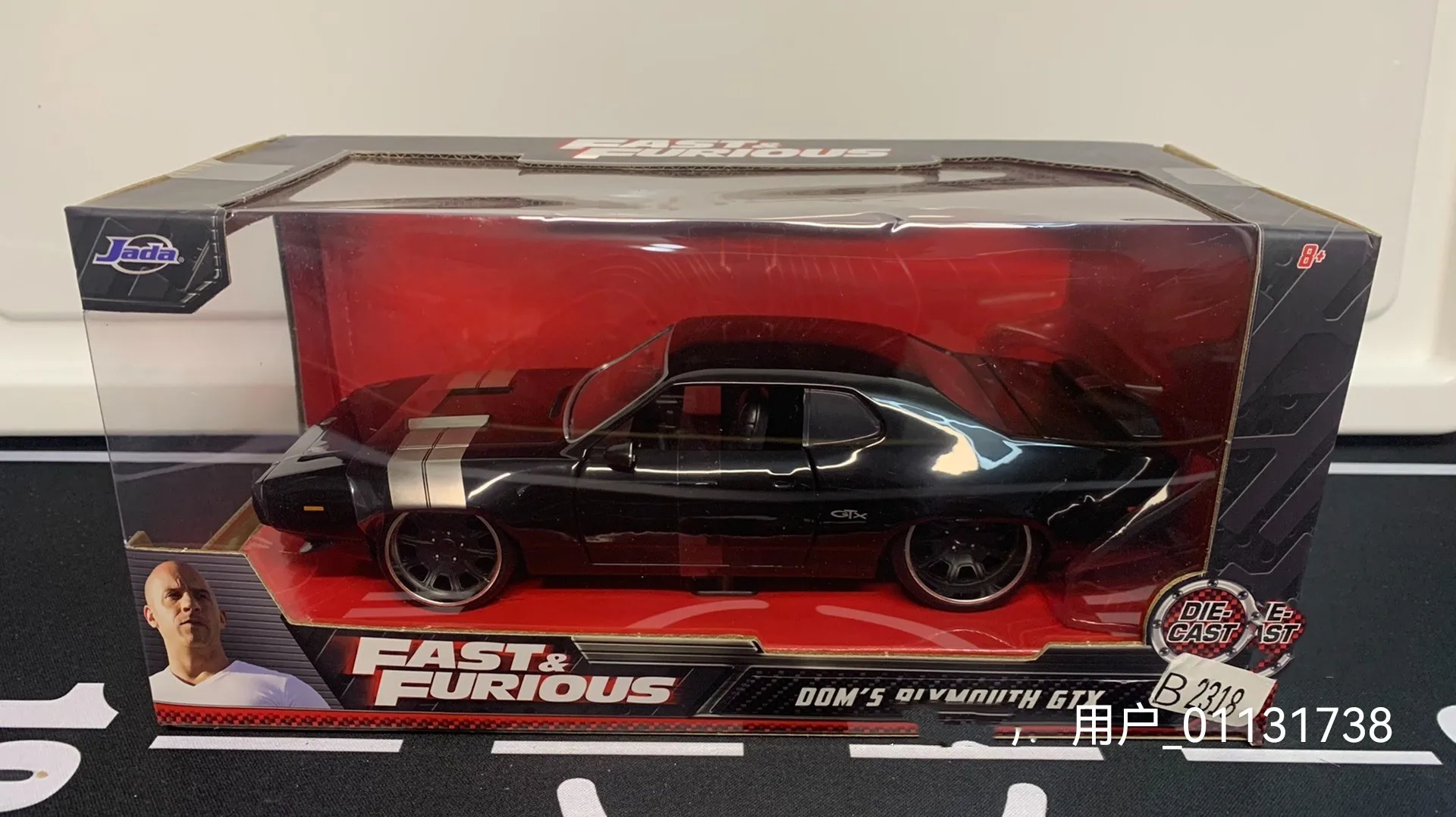 

Jada 1:24 Dom's 1971, литая под давлением модель автомобиля из металлического сплава, игрушки для детей, подарочная коллекция J22