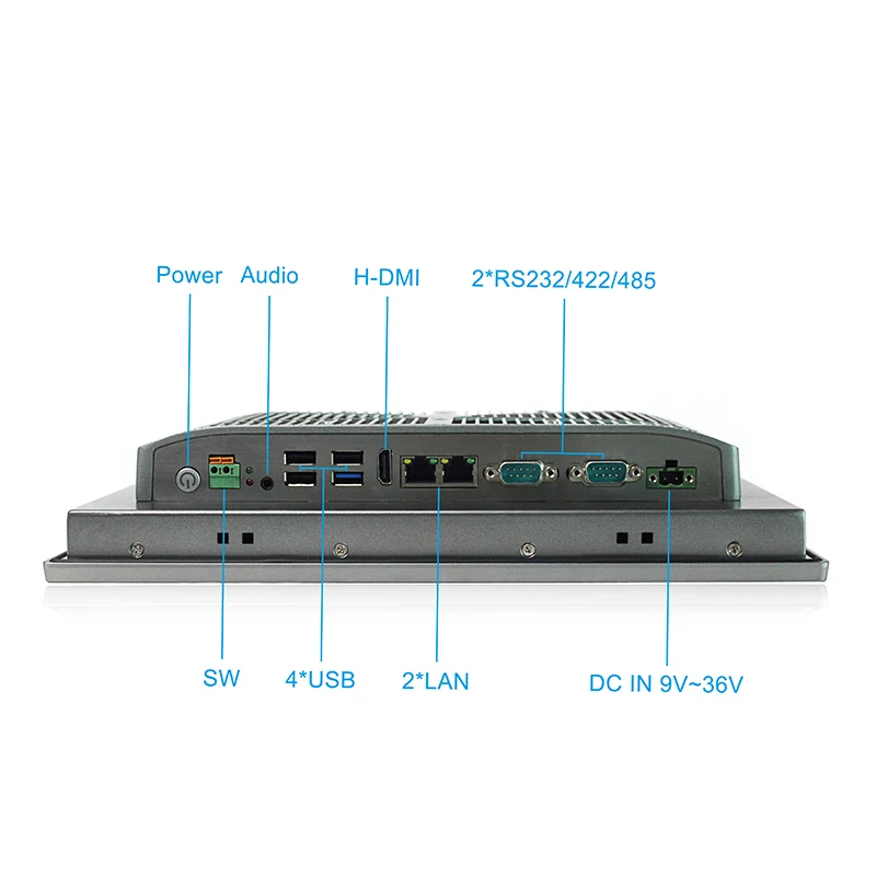 OEM 12 inch mini linux explosion proof panel computer industrial cnc