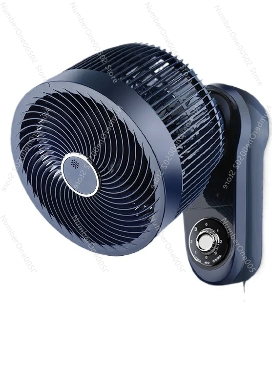 

Wall Mounted Electric Fan No Drill Hanging Fan for Kitchen Bathroom Air Circulator