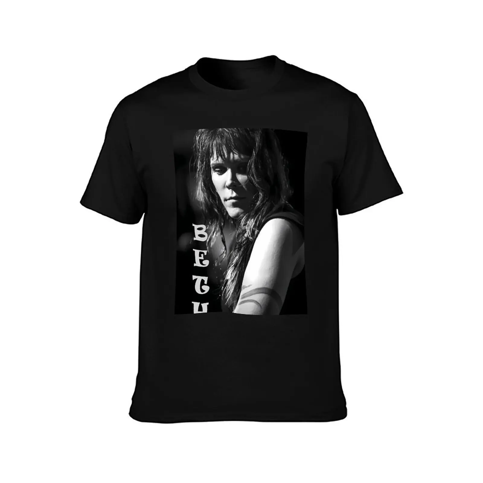 بيث هارت، ملكة بلوز روك. تي شيرت رجالي تي شيرت قطن 100% مضحك تي شيرت قطن أنيمي تي شيرت #2