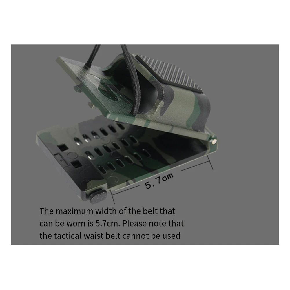 【ساخن】شماعة حزام الاتصال الداخلي العالمي لمشبك الراديو المحمول، دعامة شماعات الخصر، مشبك ميكروفون محمول سريع الإصدار