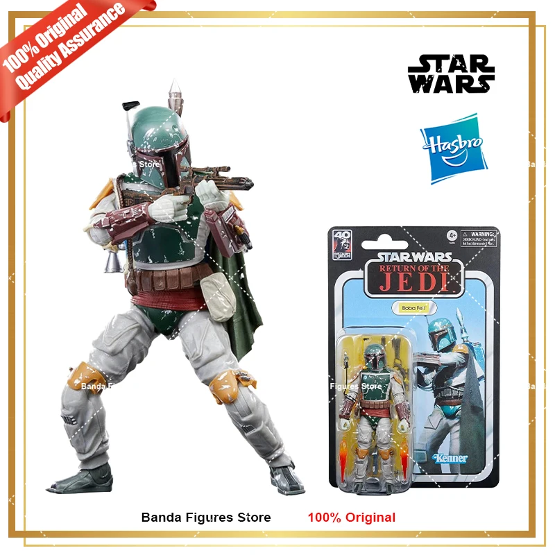 Original Hasbro Boba Fett The Black Series Star Wars Return of the Jedi 40th Anniversary 6