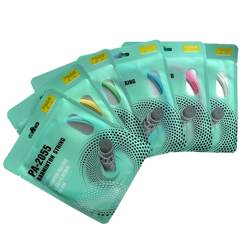 Badminton Strings PA-2055 Badminton Strings High Elasticity Resistance Playing Badminton Racket Strings Gym Teams.