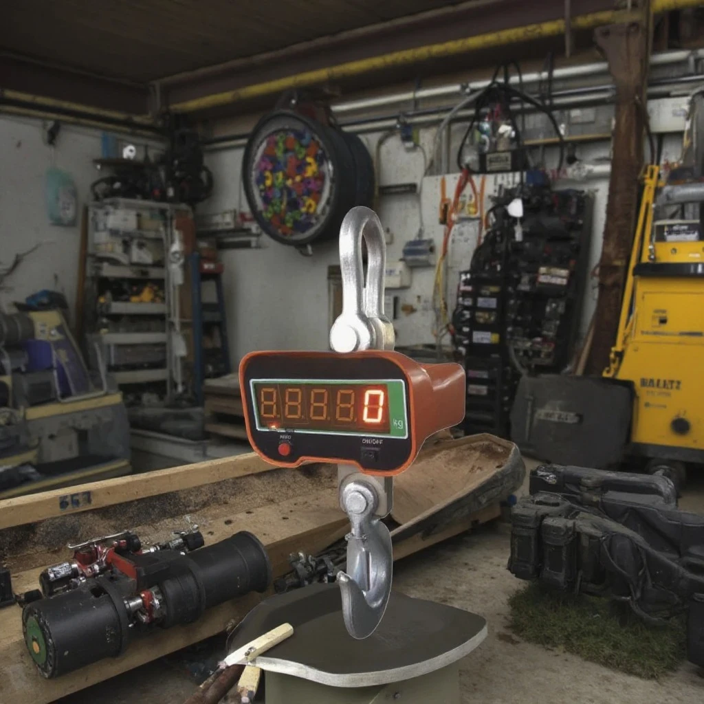 

Беспроводные цифровые крановые весы 2Т, 3Т, 5Т, 10Т с двумя дисплеями и USB-портом для печати