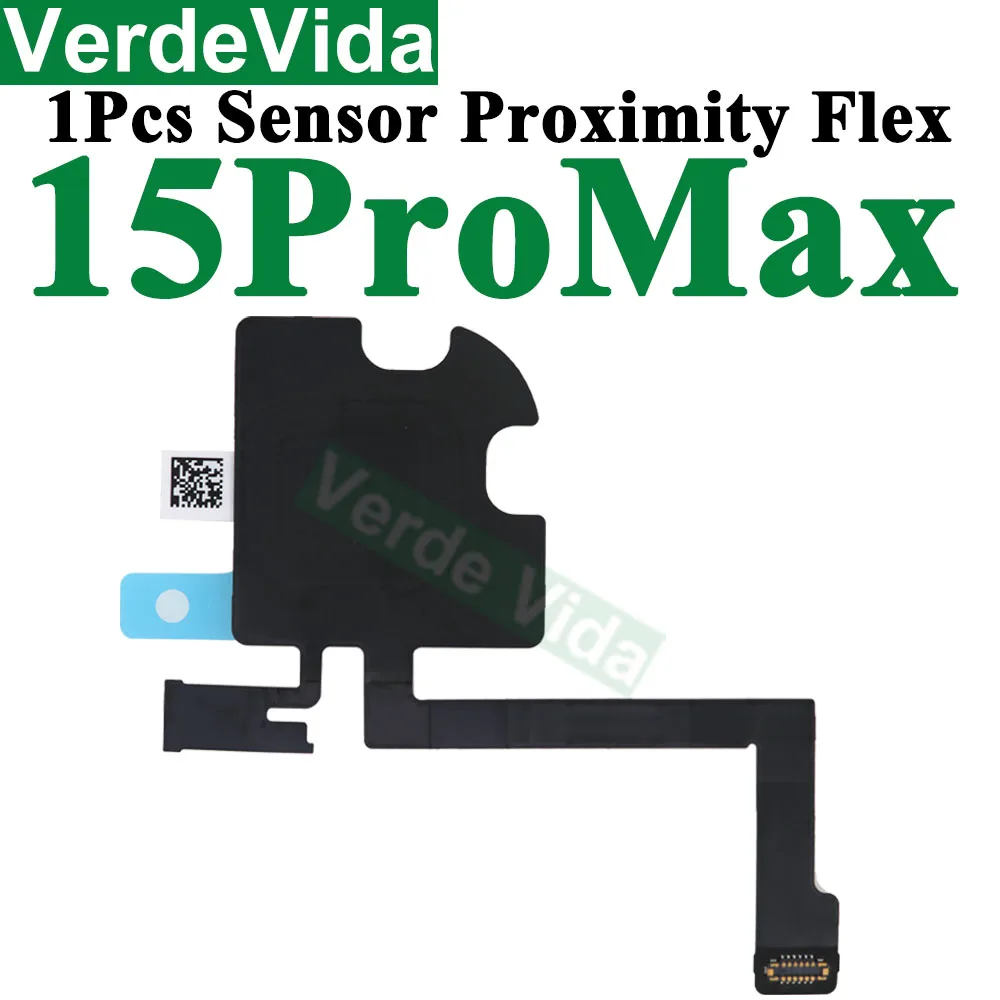 1pcs Top Ear Earpiece Proximity Light Sensor Flex Cable iphone 13 14 Pro Max 15 Plus Fix Face ID Receiver Replacement Parts image 5
